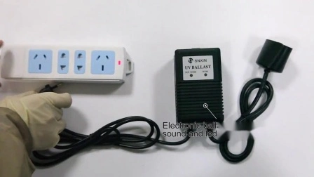 LED-Alarm, 40 W, UV-Lampe, elektronisches Vorschaltgerät